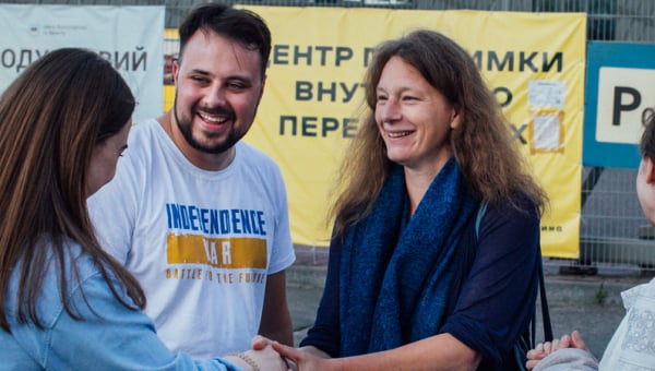 Karine Meaux: "In Ukraine, local actors provide 99% of humanitarian aid"
